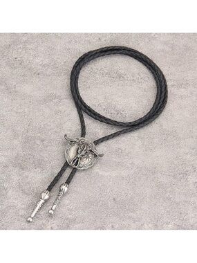 Native American Bolo Tie Rodeo Cowboy Leather